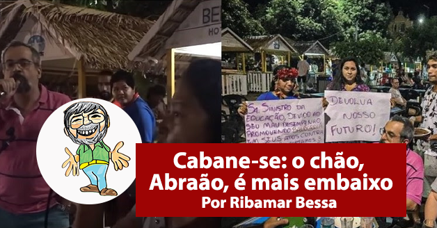 Cabane-se: o chão, Abraão, é mais embaixo