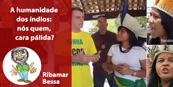 A humanidade dos índios: nós quem, cara pálida?