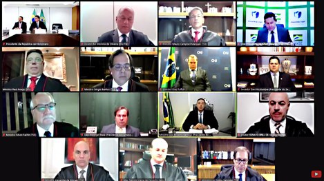 Em sessão virtual, ministros Mauro Campbell Marques e Raul Araújo tomam posse no TSE