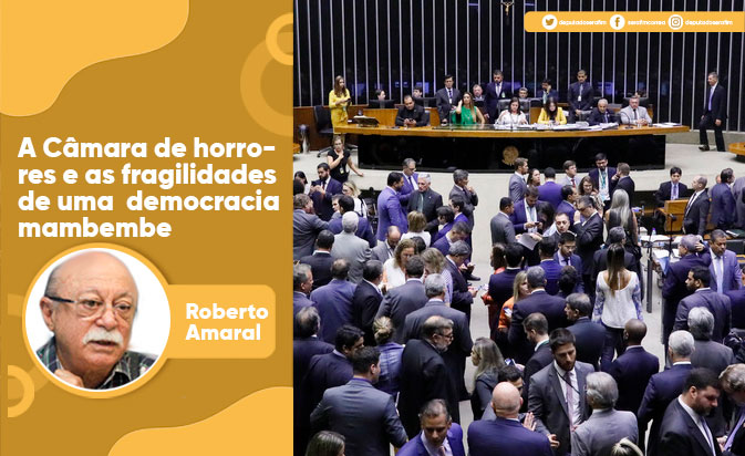 A Câmara de horrores e as fragilidades de uma  democracia mambembe