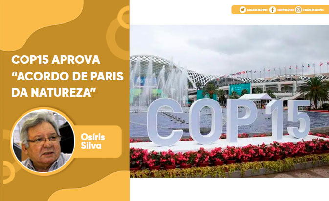 COP15 APROVA “ACORDO DE PARIS DA NATUREZA”